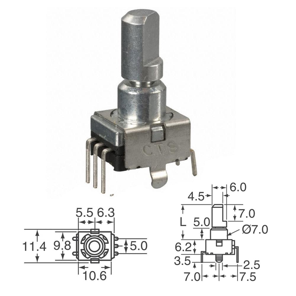 CTS Commerical Minature Encoder 290 Series