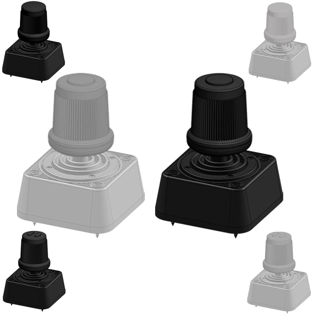 Ruffy MR Fingertip Resistive Joystick 3 Axis Range