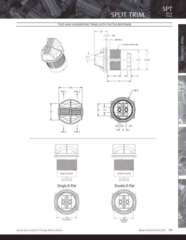 OTTO SPT Split Trim Range