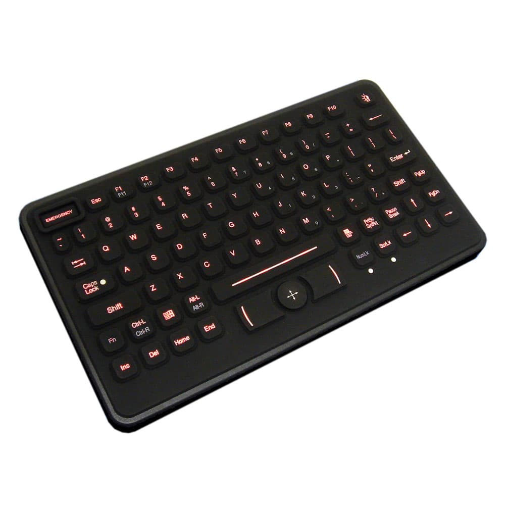 Active Key NEMA4 Waterproof Backlit Keyboard