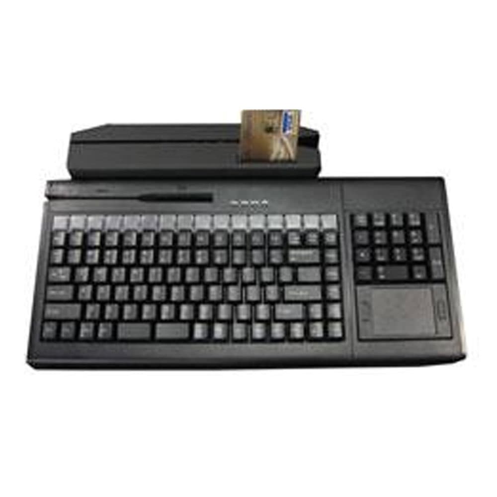 Active Key AK-S7824A-G MICR Reader Keyboard with Magnetic Stripe Reader Smart Card Reader & Touchpad